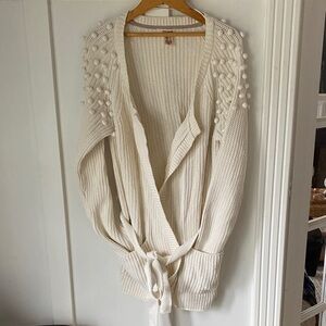 Zara Cream Knit Cardigan